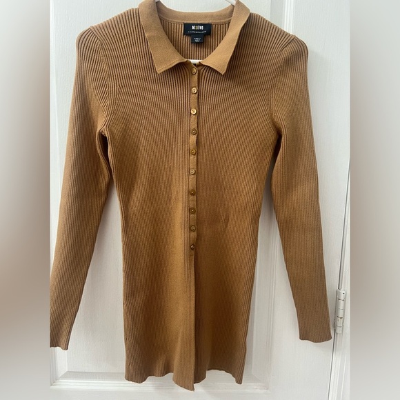 Anthropologie Maeve Ribbed Slim Cardigan(Size S) - Picture 7 of 17